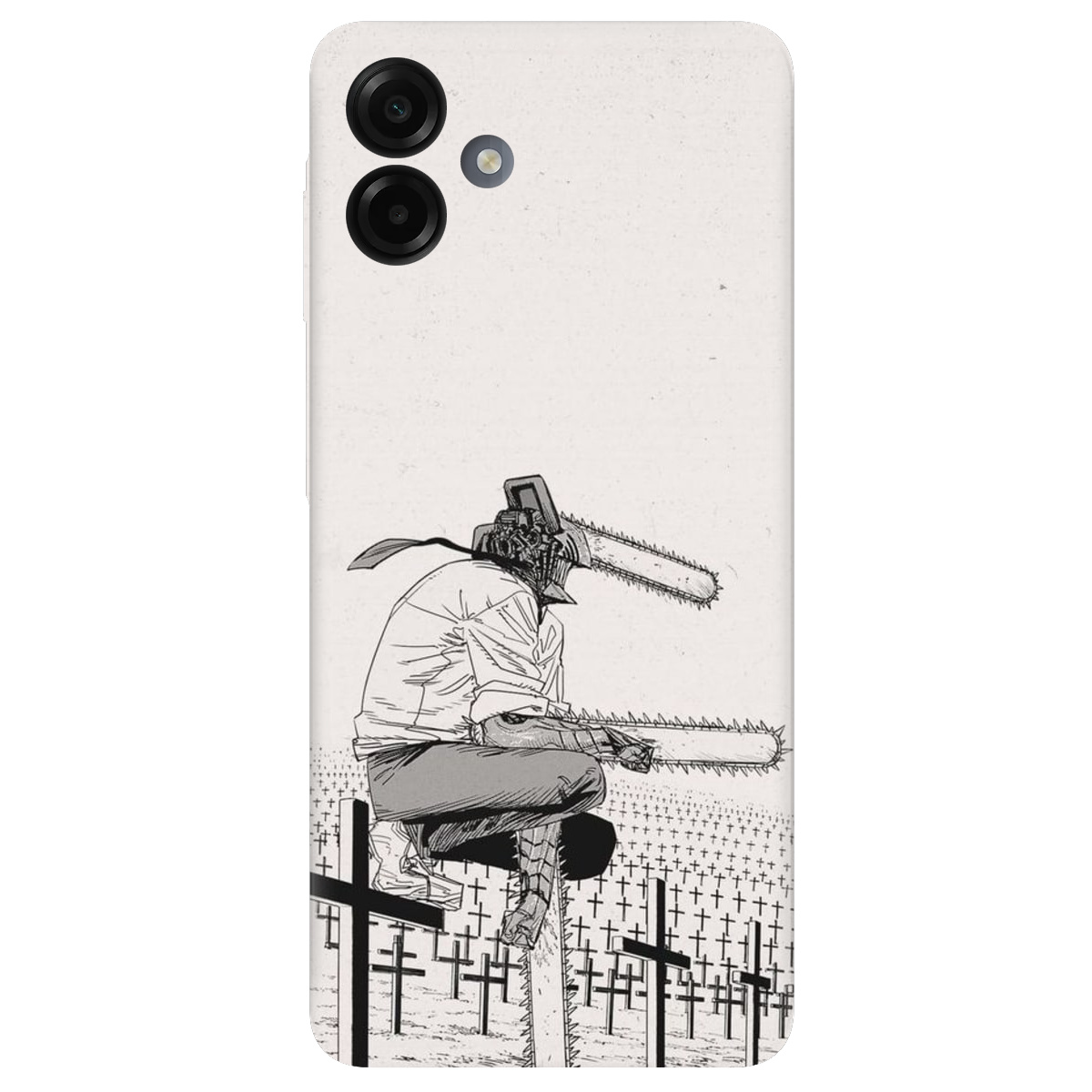 Чехол для Samsung Galaxy A07 прозрачный Revenge is coming - фото 1 - Чехлы для телефонов