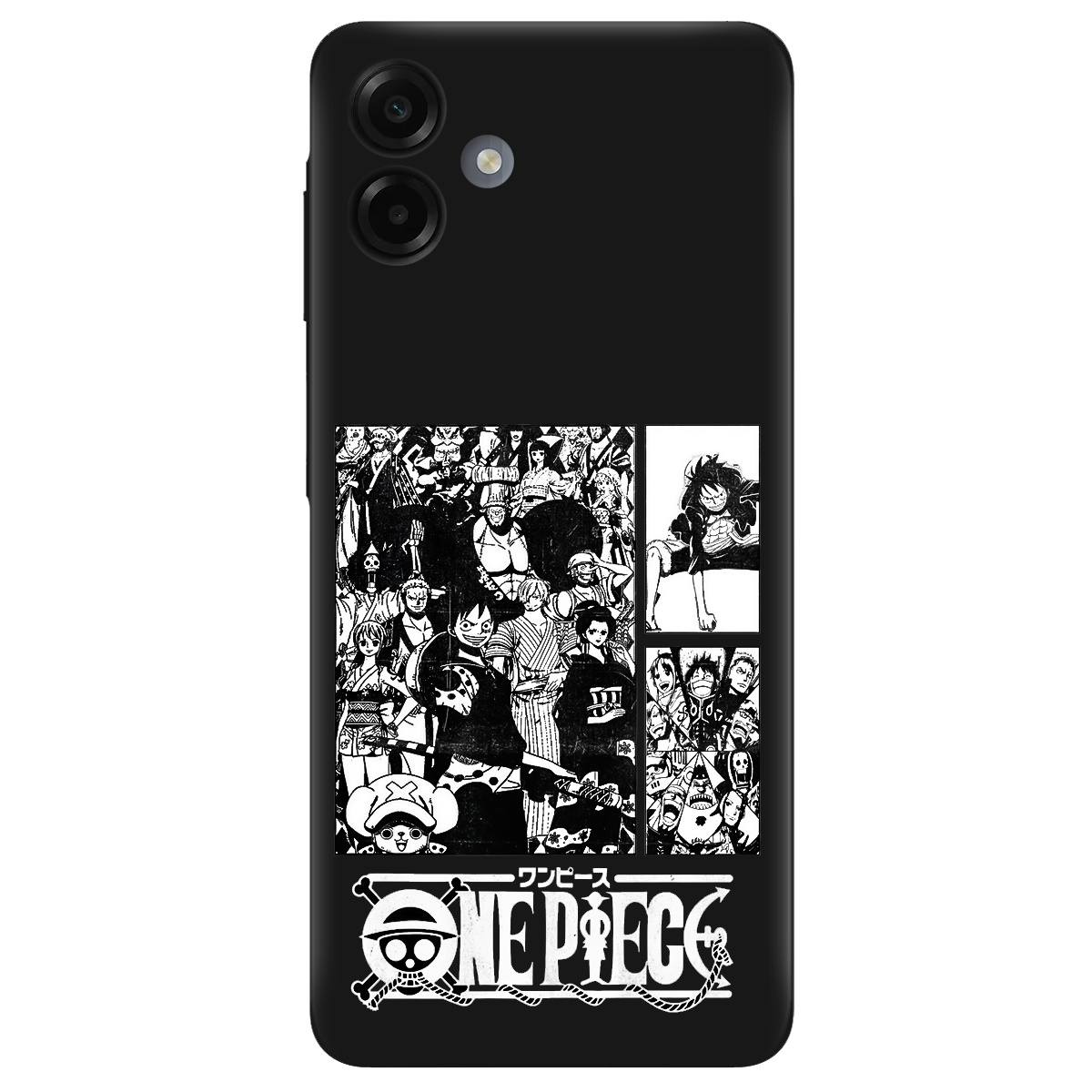 Чохол для Samsung Galaxy A07 чорний матовий soft touch Panels - фото 1 - Чохли для телефонів