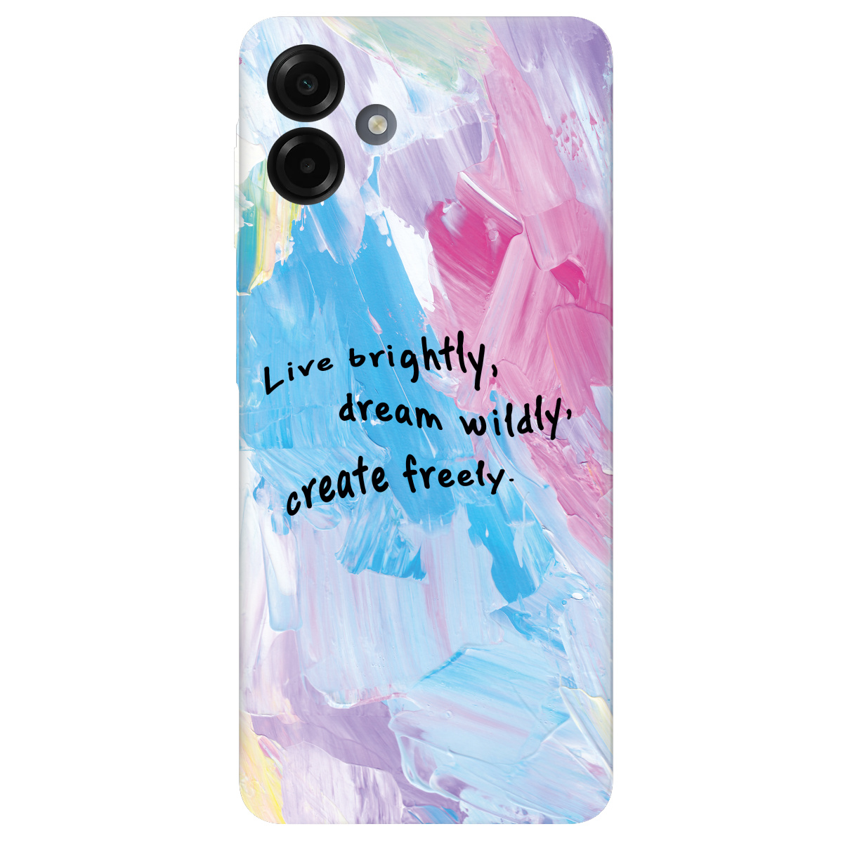 Чохол для Samsung Galaxy A07 прозорий Живи яскраво - фото 1 - Чохли для телефонів