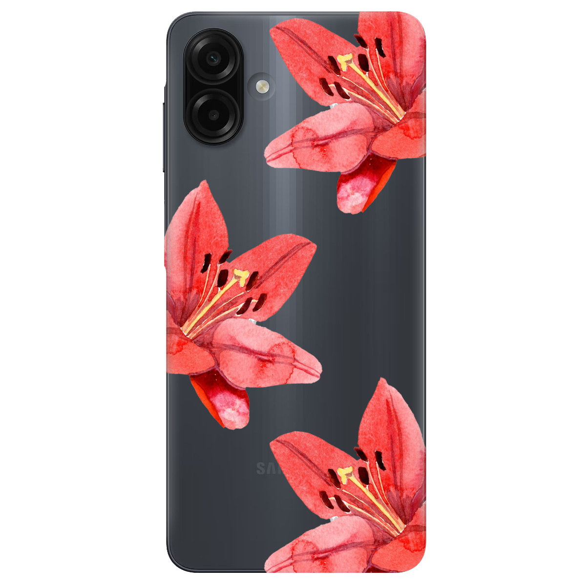 Чохол для Samsung Galaxy A07 прозорий Чарівний цвіт - фото 1 - Чохли для телефонів