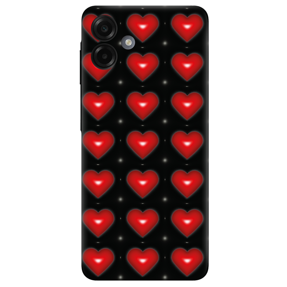 Чехол для Samsung Galaxy A07 прозрачный Сердечный взрыв - фото 1 - Чехлы для телефонов