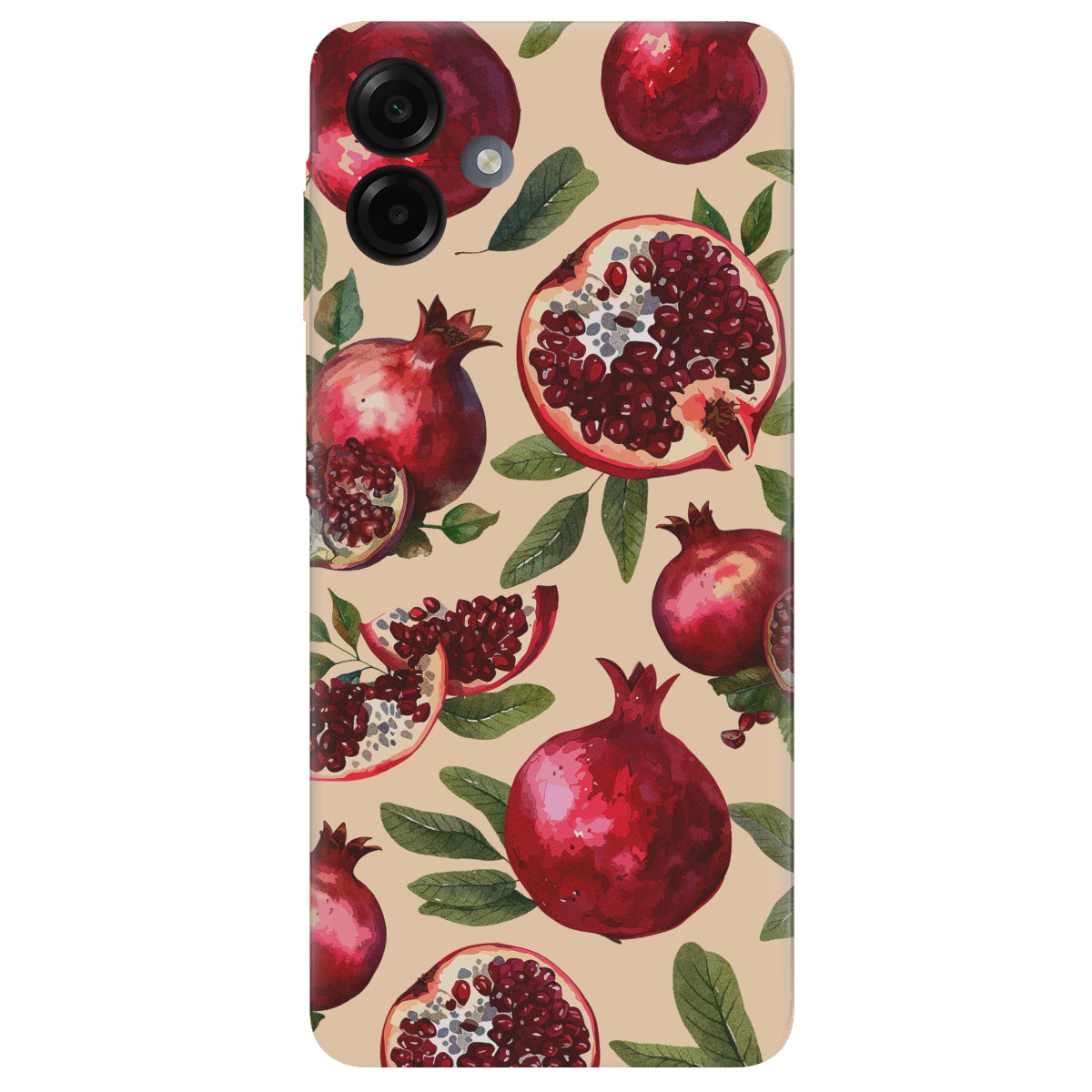 Чохол для Samsung Galaxy A07 прозорий Гранатова пристрасть - фото 1 - Чохли для телефонів