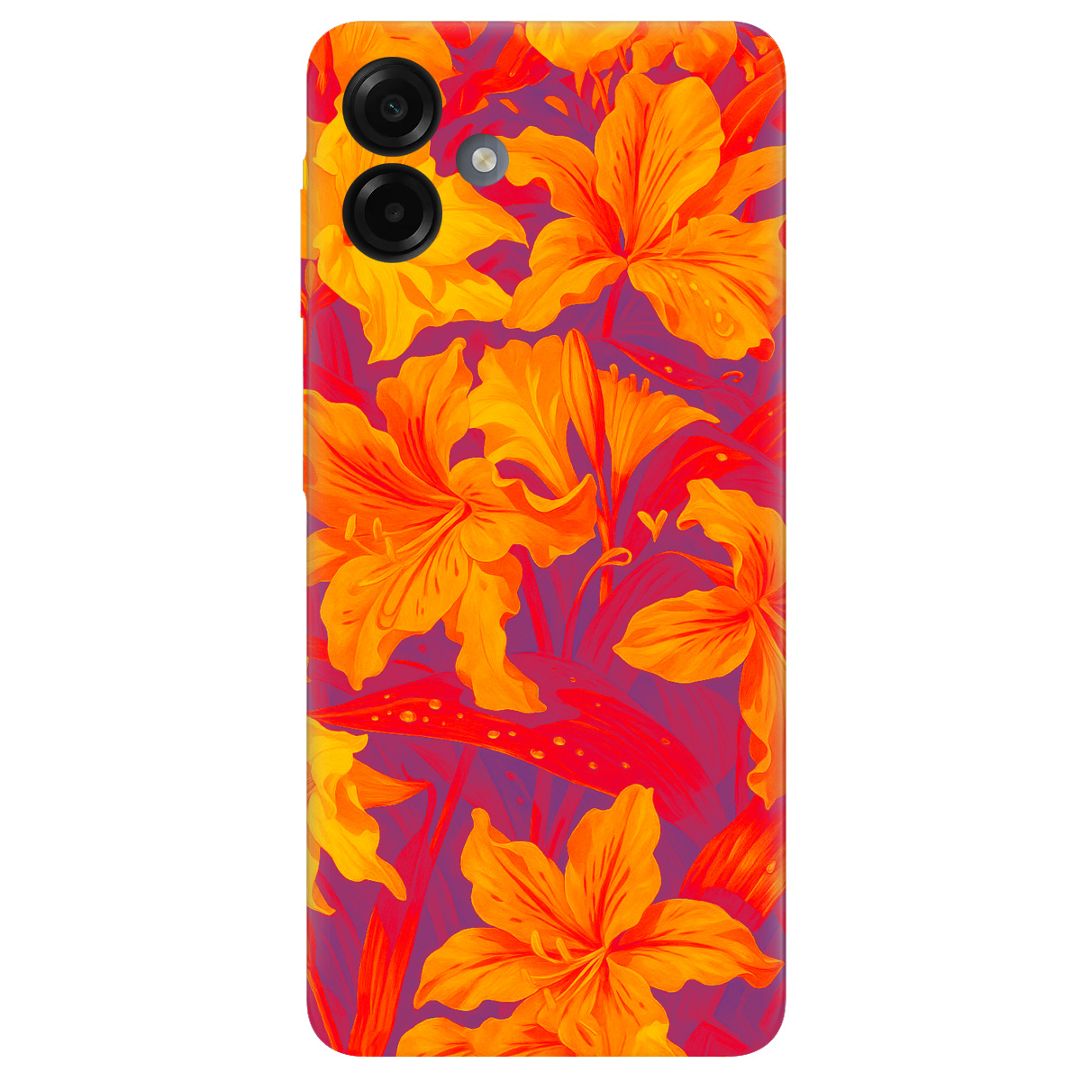 Чохол для Samsung Galaxy A07 прозорий Динаміка барв - фото 1 - Чохли для телефонів