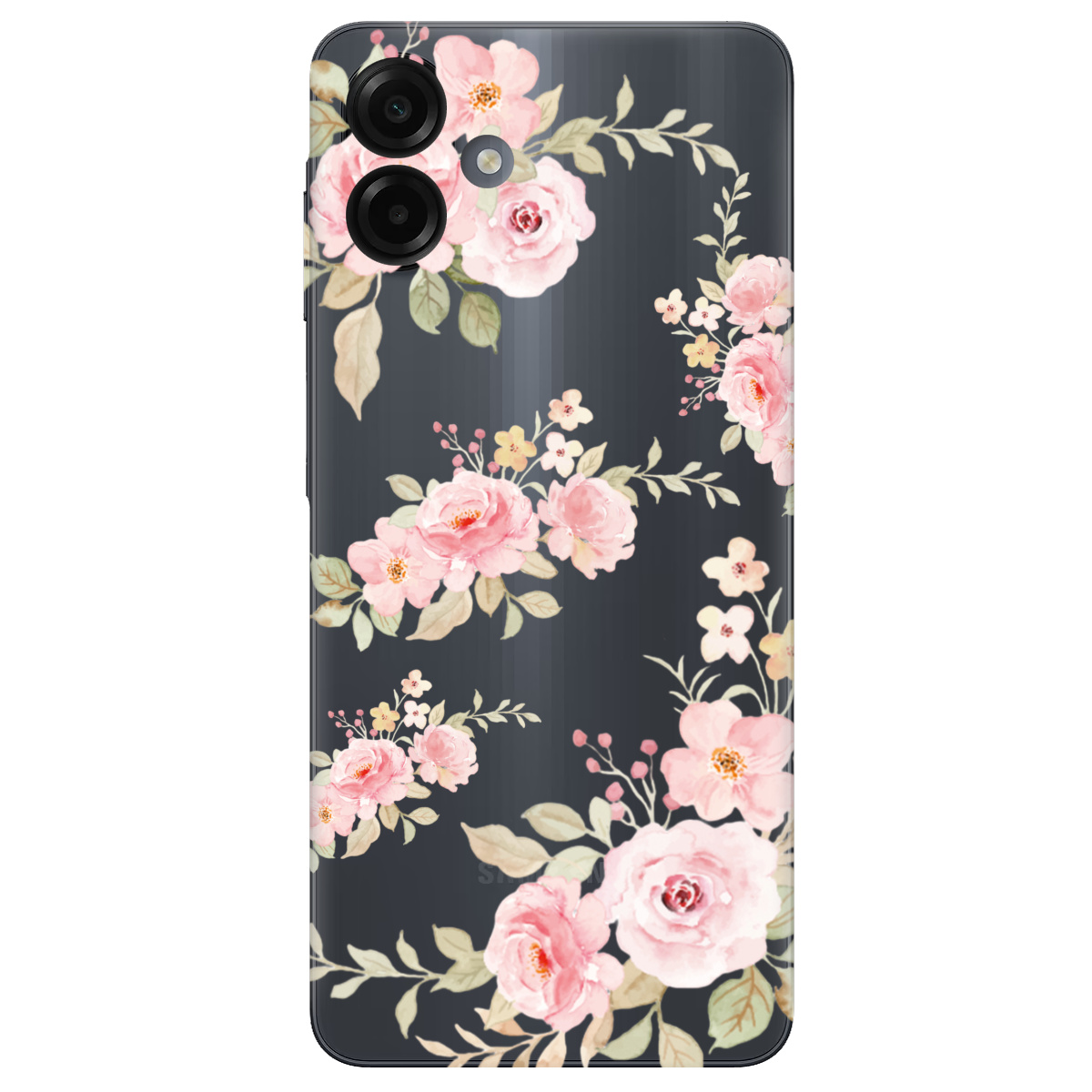 Чохол для Samsung Galaxy A07 прозорий Аромат ніжності - фото 1 - Чохли для телефонів