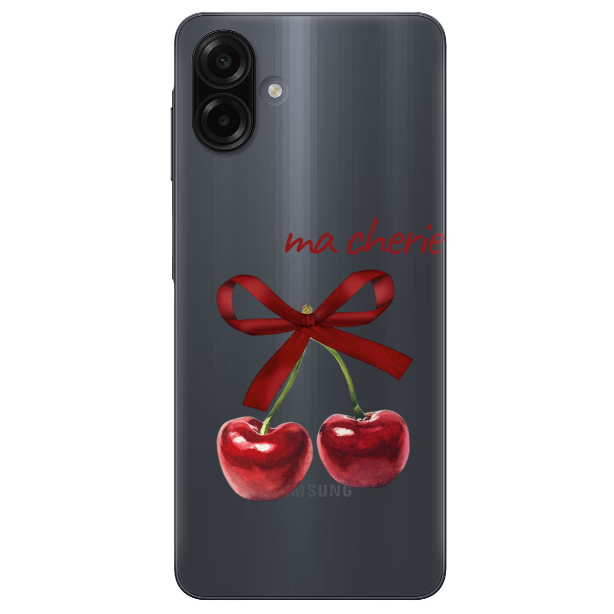 Чохол для Samsung Galaxy A07 прозорий Ma cherie - фото 1 - Чохли для телефонів