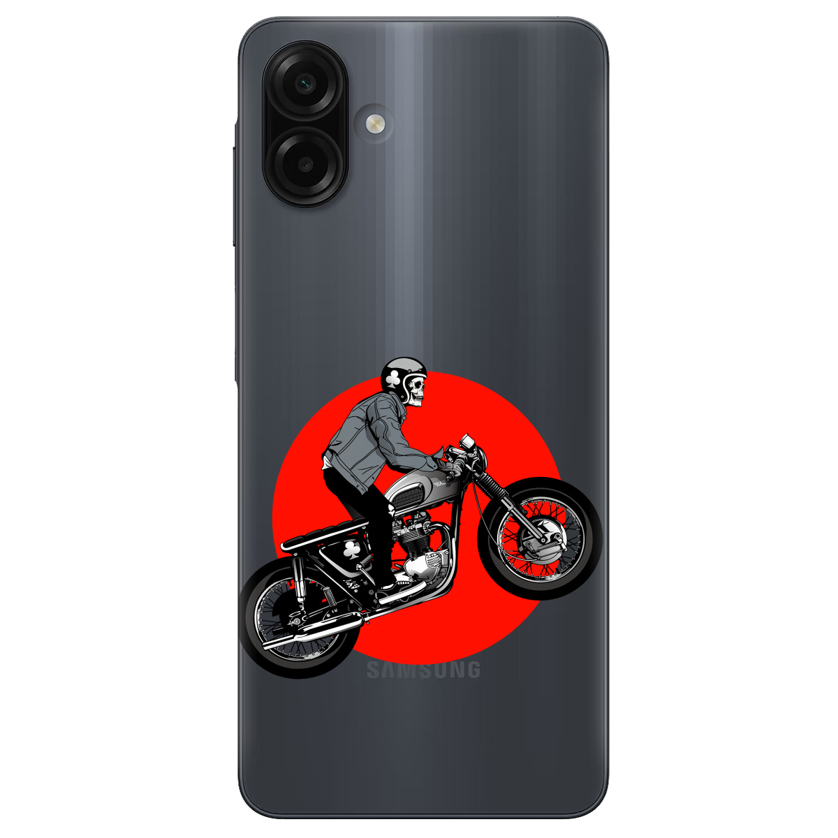 Чохол для Samsung Galaxy A07 прозорий Крути ручку - фото 1 - Чохли для телефонів