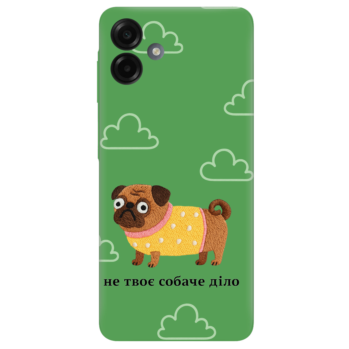 Чохол для Samsung Galaxy A07 прозорий Не твоє діло - фото 1 - Чохли для телефонів