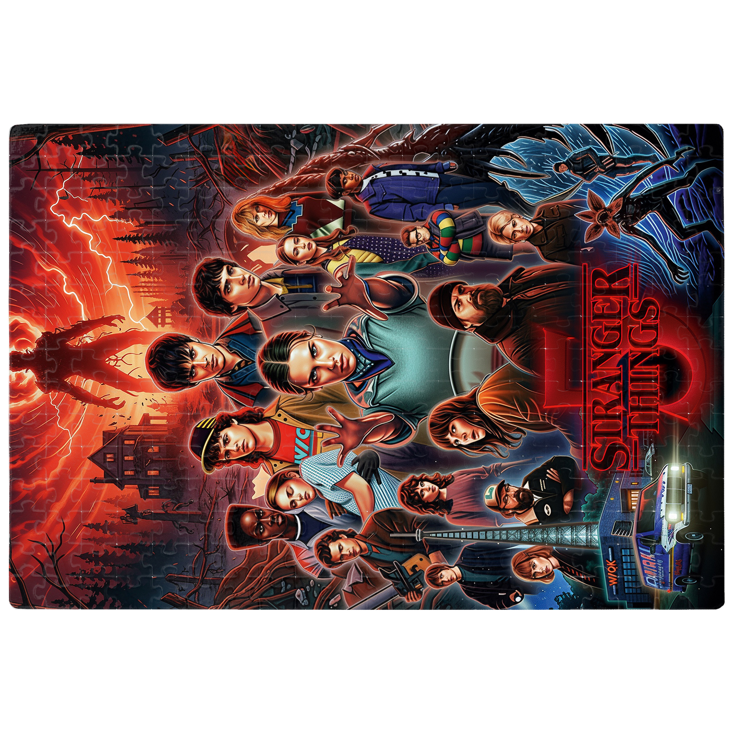 Пазл A3 на 300 елементів (39,4x28,3 см) Дивні дива Крах вивороту - фото 1 - Пазли