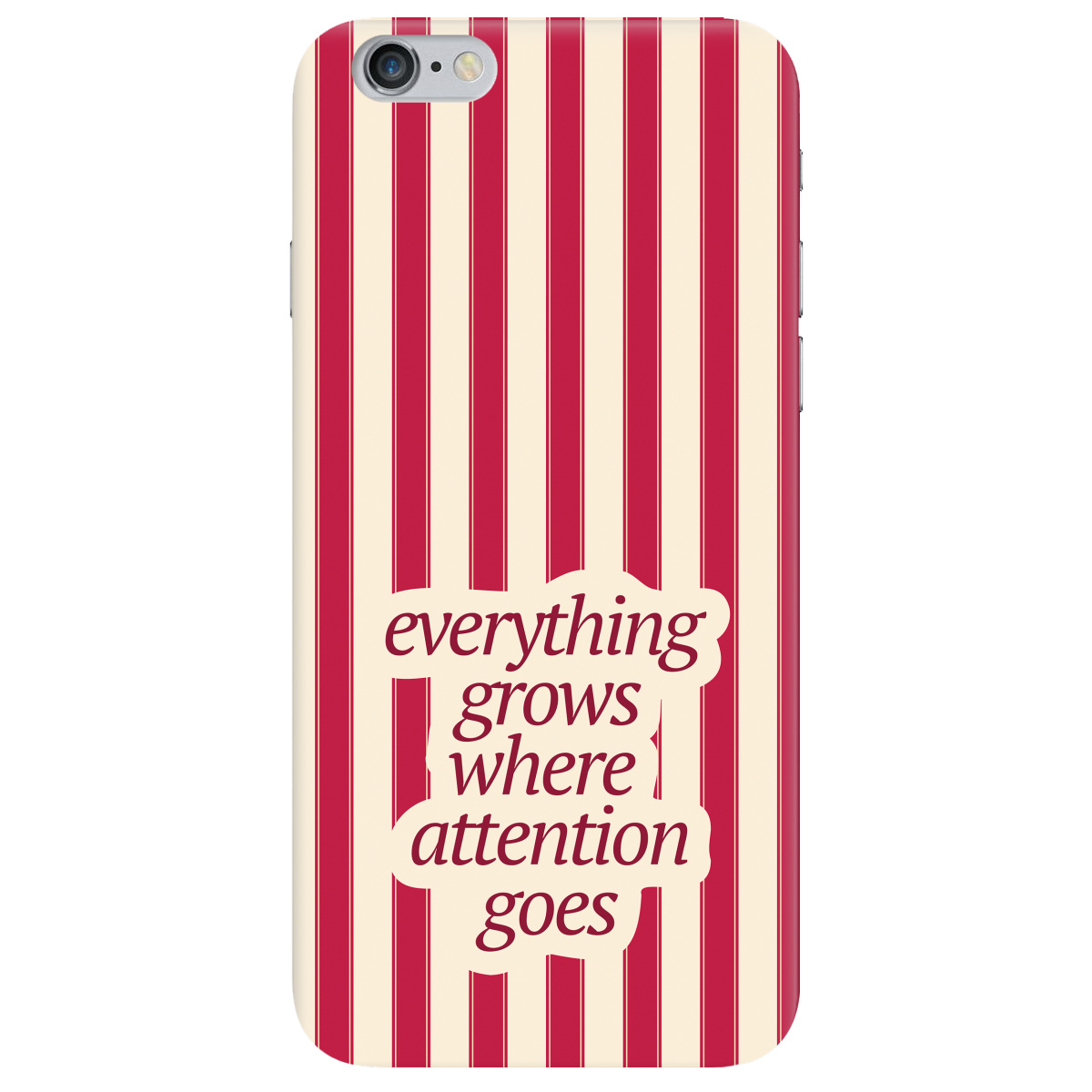 Чехол для Apple iPhone 6 / 6S прозрачный Focus - Growth - фото 1 - Чехлы для телефонов