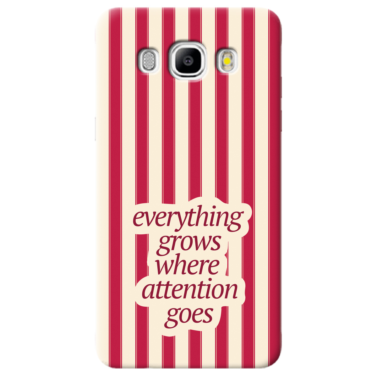 Чехол для Samsung Galaxy J5 2016 прозрачный Focus - Growth - фото 1 - Чехлы для телефонов