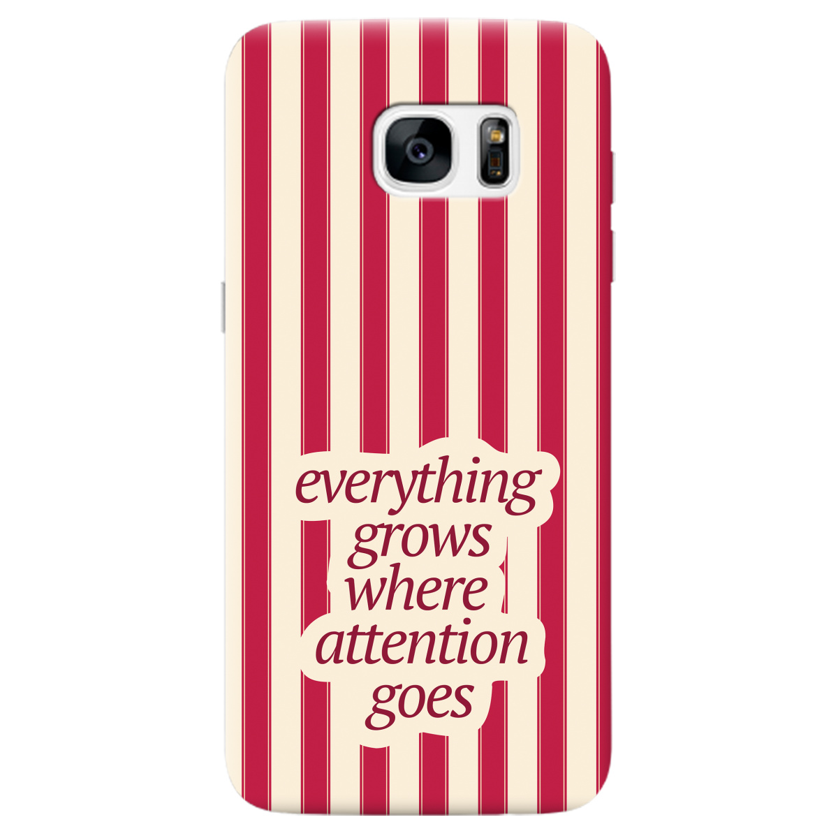 Чохол для Samsung Galaxy S7 Edge прозорий Focus - Growth - фото 1 - Чохли для телефонів