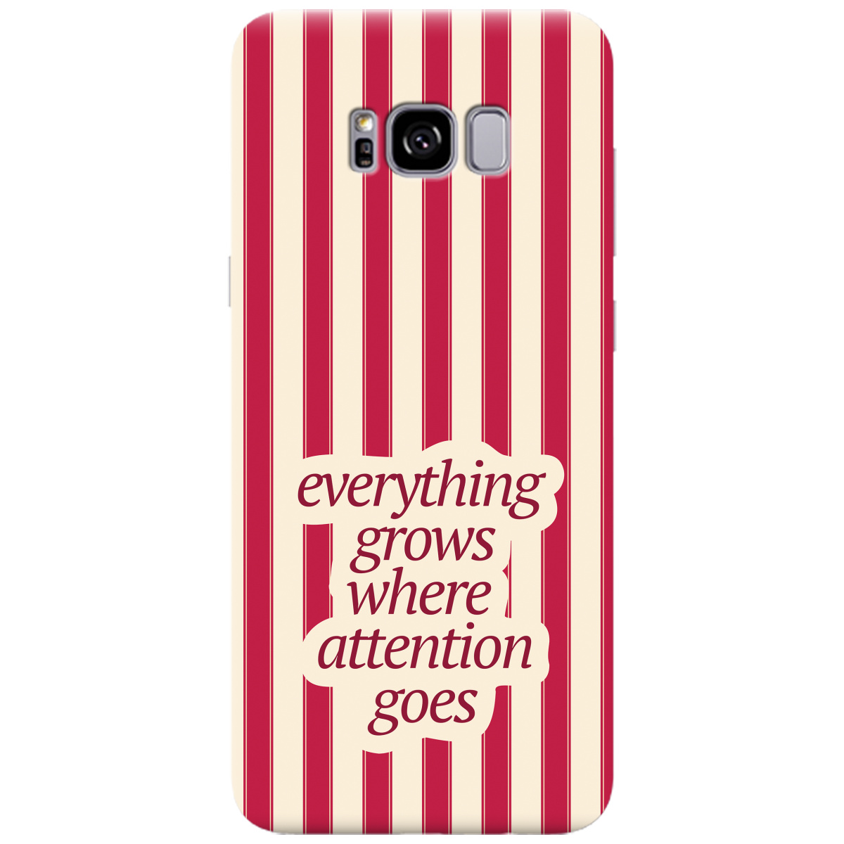 Чехол для Samsung Galaxy S8 Plus прозрачный Focus - Growth - фото 1 - Чехлы для телефонов