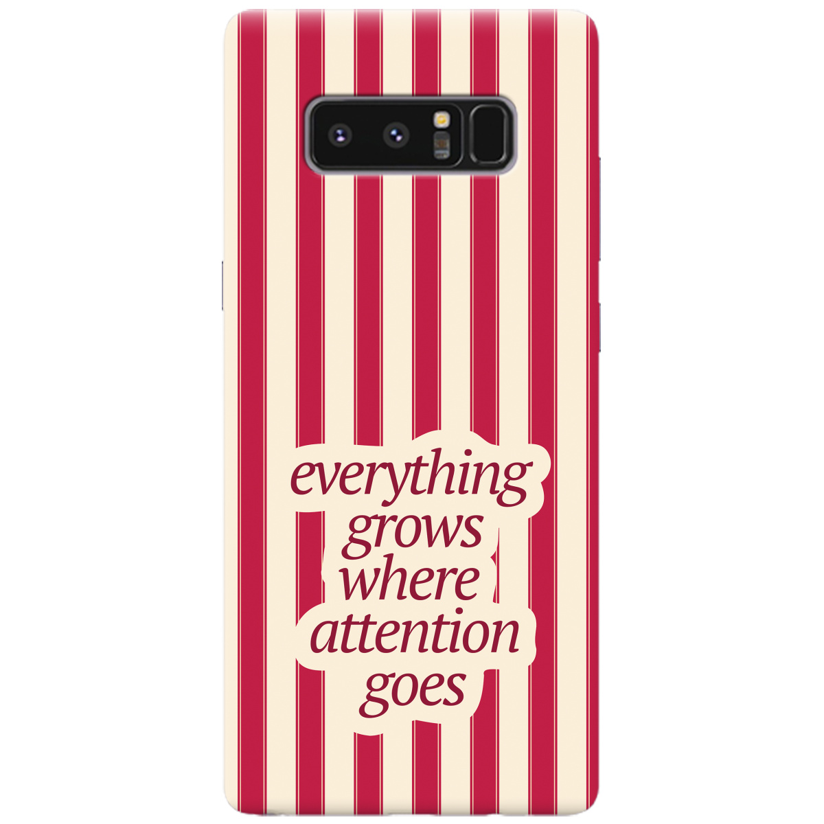 Чехол для Samsung Galaxy Note 8 прозрачный Focus - Growth - фото 1 - Чехлы для телефонов