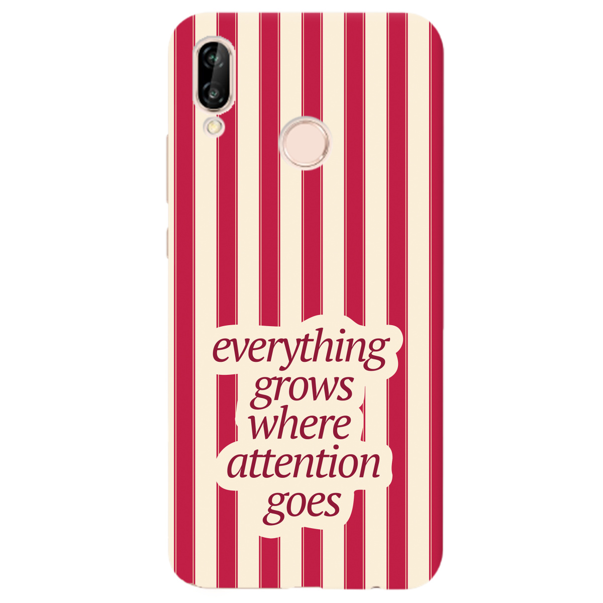 Чехол для Huawei P20 Lite прозрачный Focus - Growth - фото 1 - Чехлы для телефонов