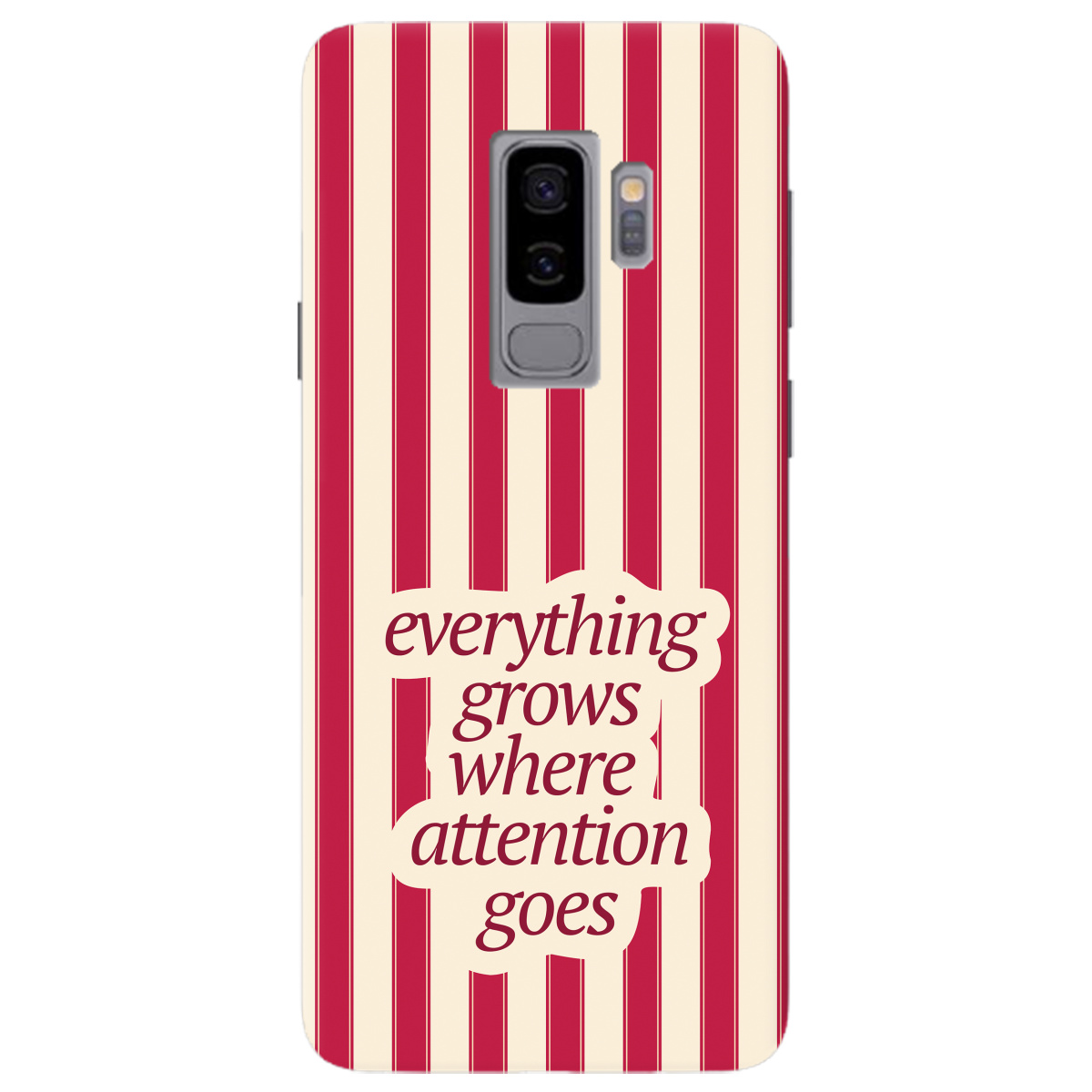 Чехол для Samsung Galaxy S9 Plus прозрачный Focus - Growth - фото 1 - Чехлы для телефонов