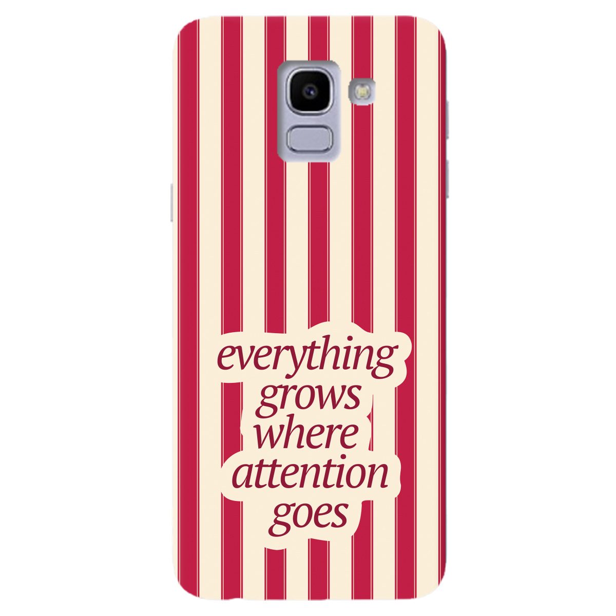 Чехол для Samsung Galaxy J6 2018 прозрачный Focus - Growth - фото 1 - Чехлы для телефонов