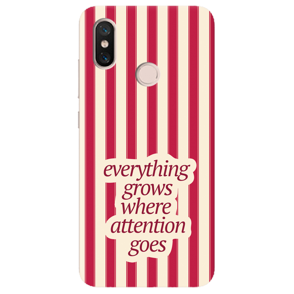 Чехол для Xiaomi Mi 8 прозрачный Focus - Growth - фото 1 - Чехлы для телефонов