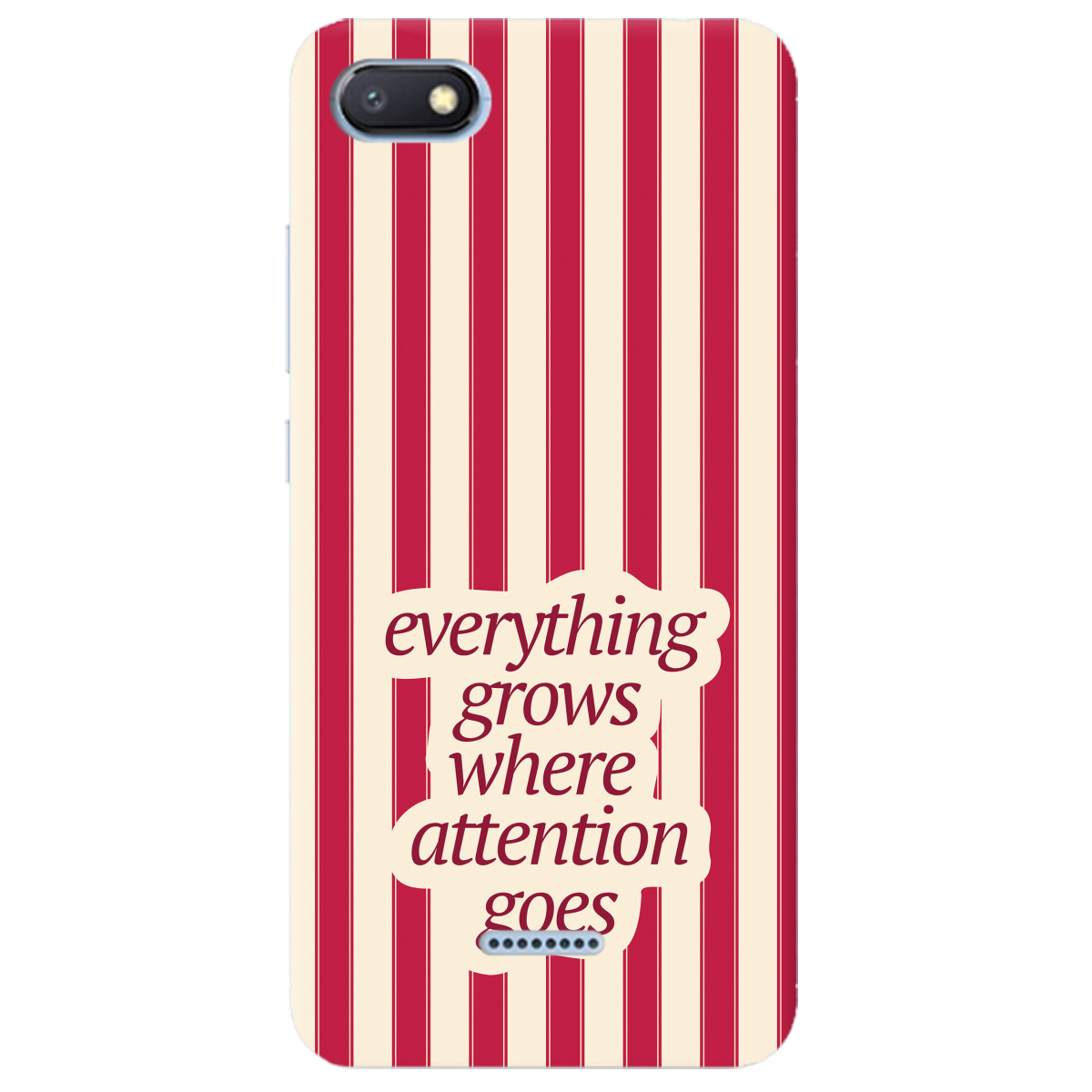 Чохол для Xiaomi Redmi 6A прозорий Focus - Growth - фото 1 - Чохли для телефонів