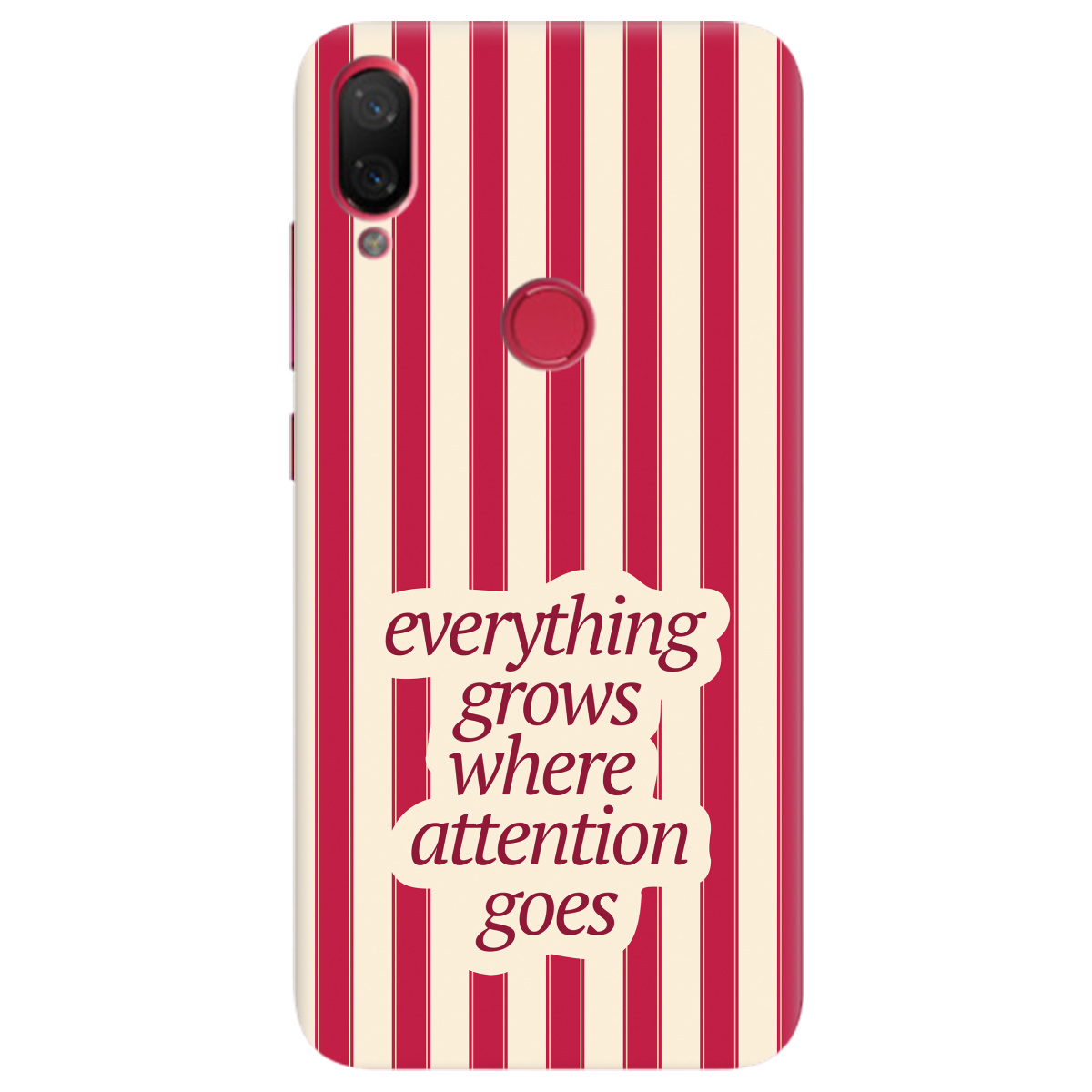 Чохол для Xiaomi Mi Play прозорий Focus - Growth - фото 1 - Чохли для телефонів