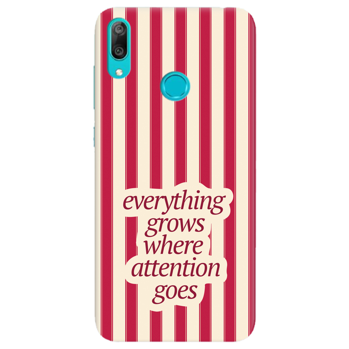 Чохол для Huawei Y7 2019 прозорий Focus - Growth - фото 1 - Чохли для телефонів