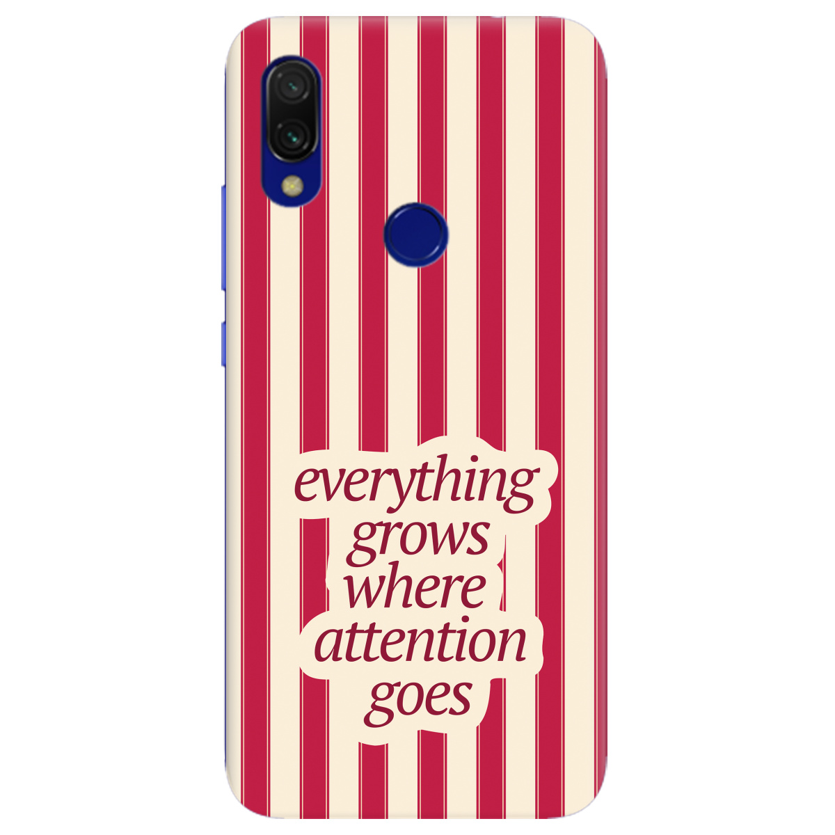 Чохол для Xiaomi Redmi 7 прозорий Focus - Growth - фото 1 - Чохли для телефонів