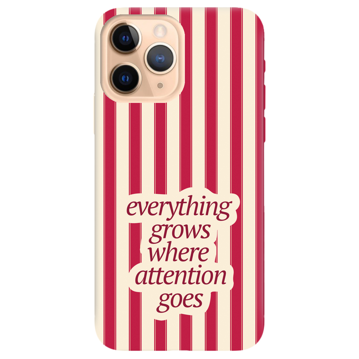 Чохол для Apple iPhone 11 Pro прозорий Focus - Growth - фото 1 - Чохли для телефонів