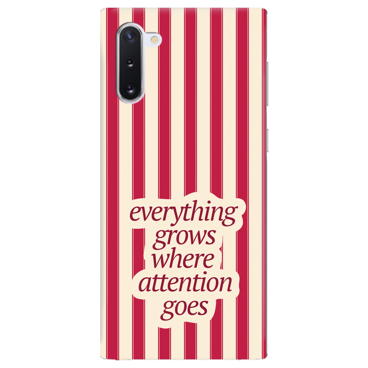 Чехол для Samsung Galaxy Note 10 прозрачный Focus - Growth - фото 1 - Чехлы для телефонов