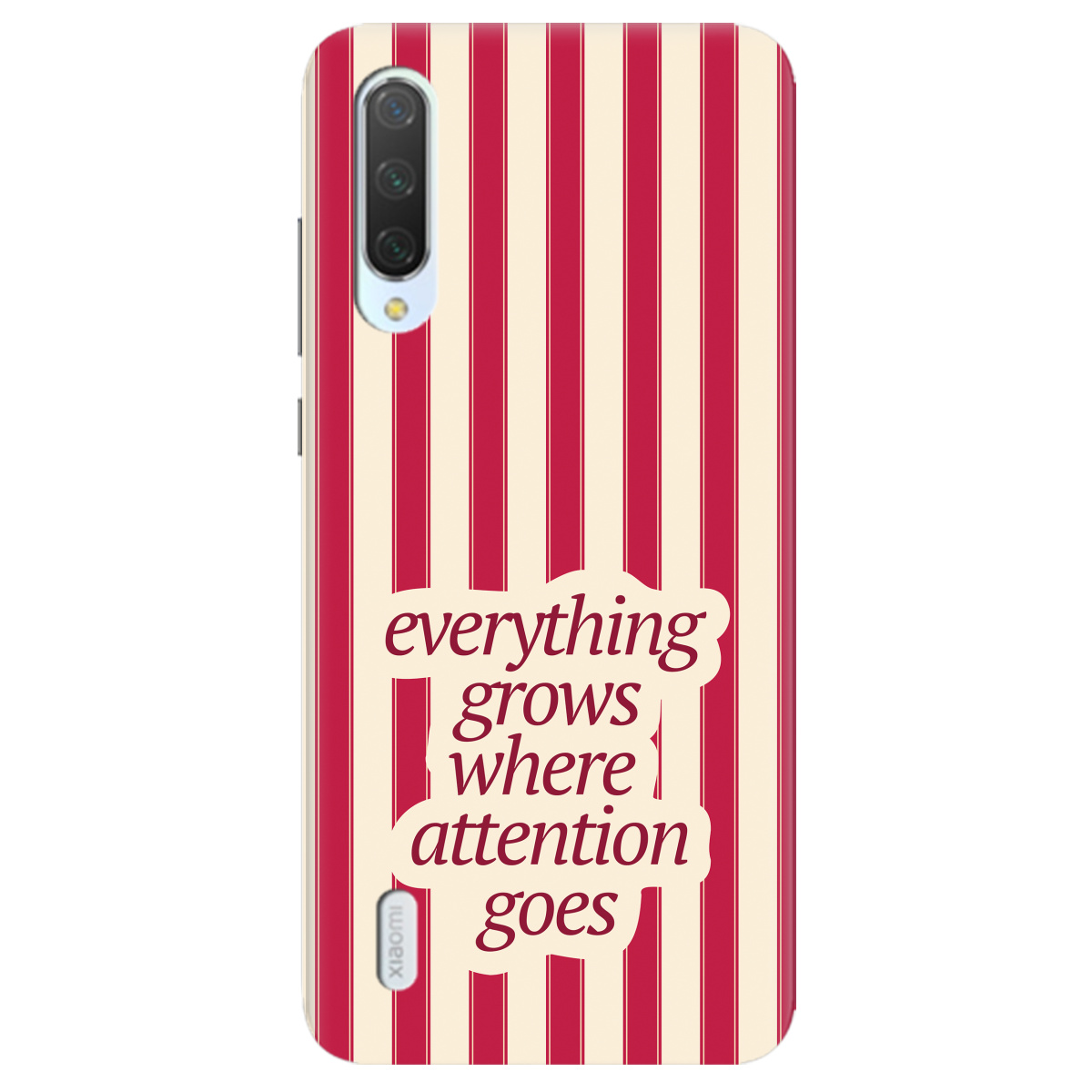 Чехол для Xiaomi Mi A3 прозрачный Focus - Growth - фото 1 - Чехлы для телефонов