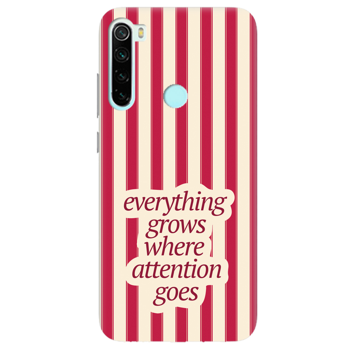 Чохол для Xiaomi Redmi Note 8 прозорий Focus - Growth - фото 1 - Чохли для телефонів