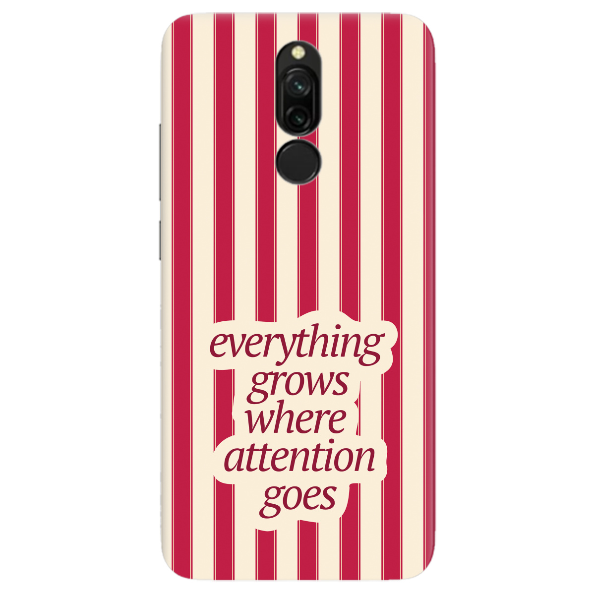 Чехол для Xiaomi Redmi 8 прозрачный Focus - Growth - фото 1 - Чехлы для телефонов