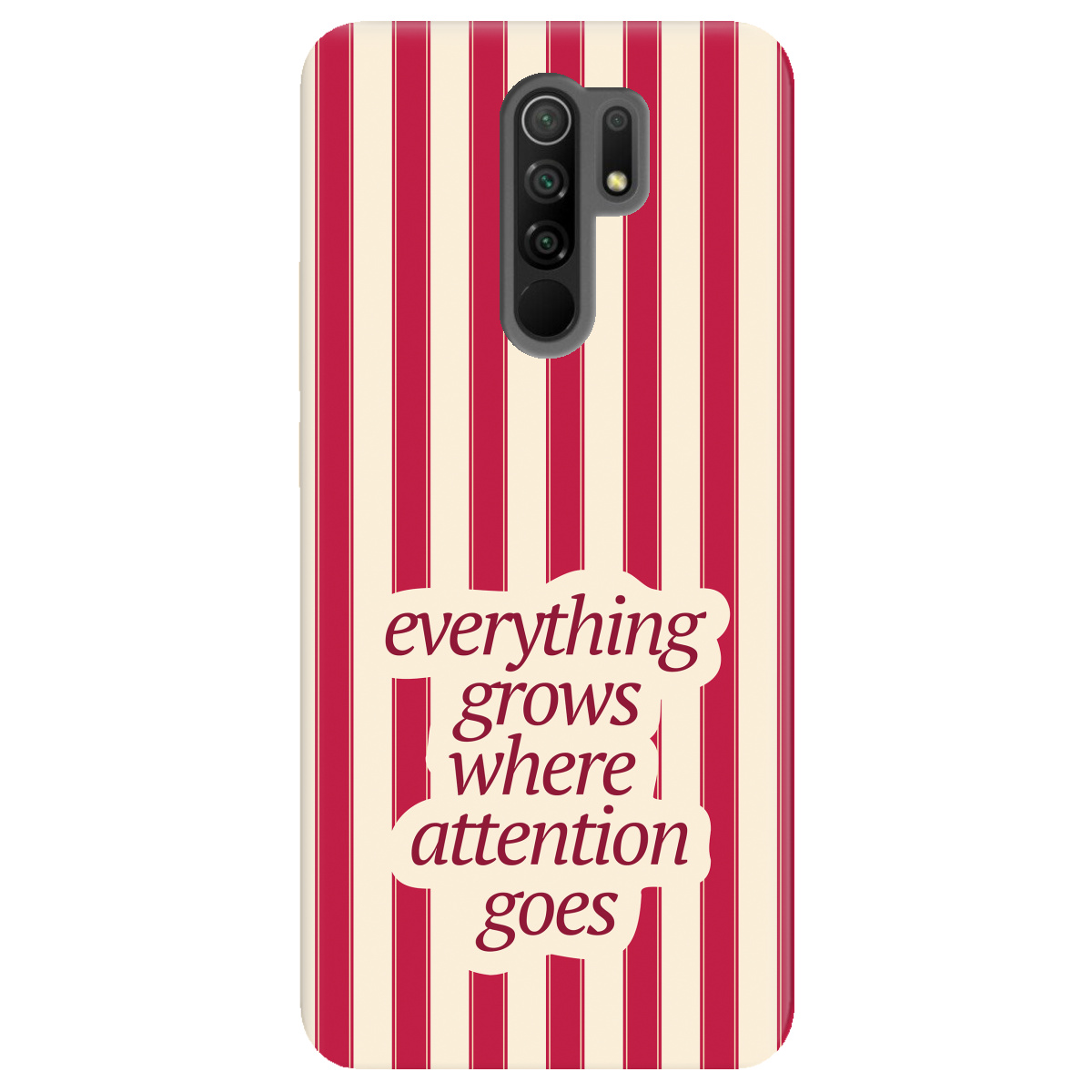 Чохол для Xiaomi Redmi 9 прозорий Focus - Growth - фото 1 - Чохли для телефонів