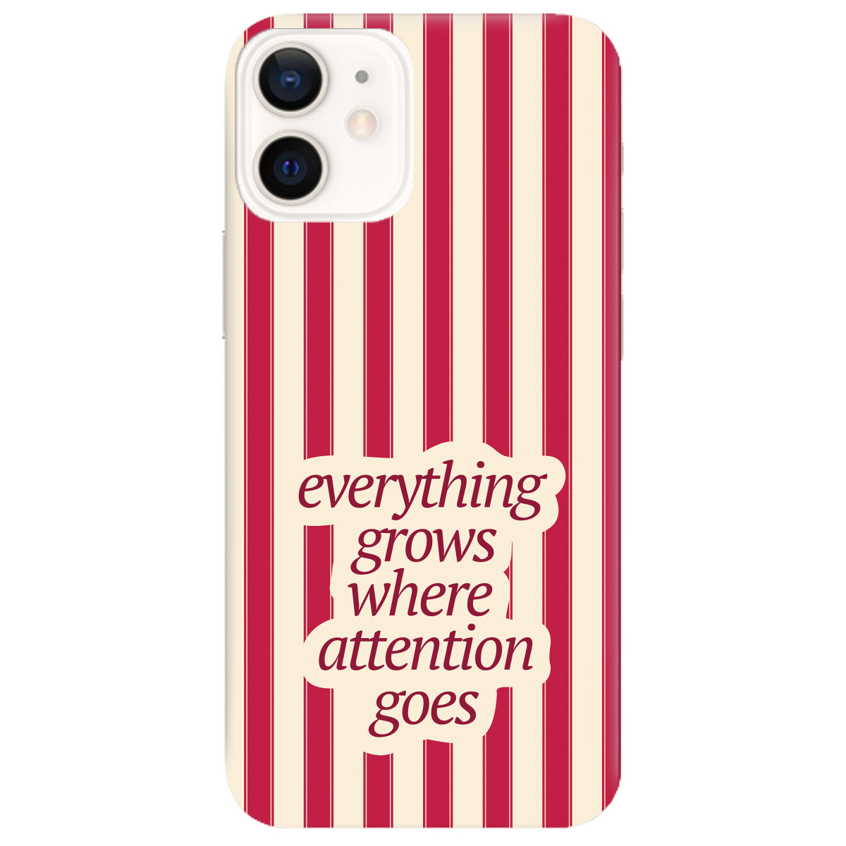 Чохол для Apple iPhone 12 прозорий Focus - Growth - фото 1 - Чохли для телефонів