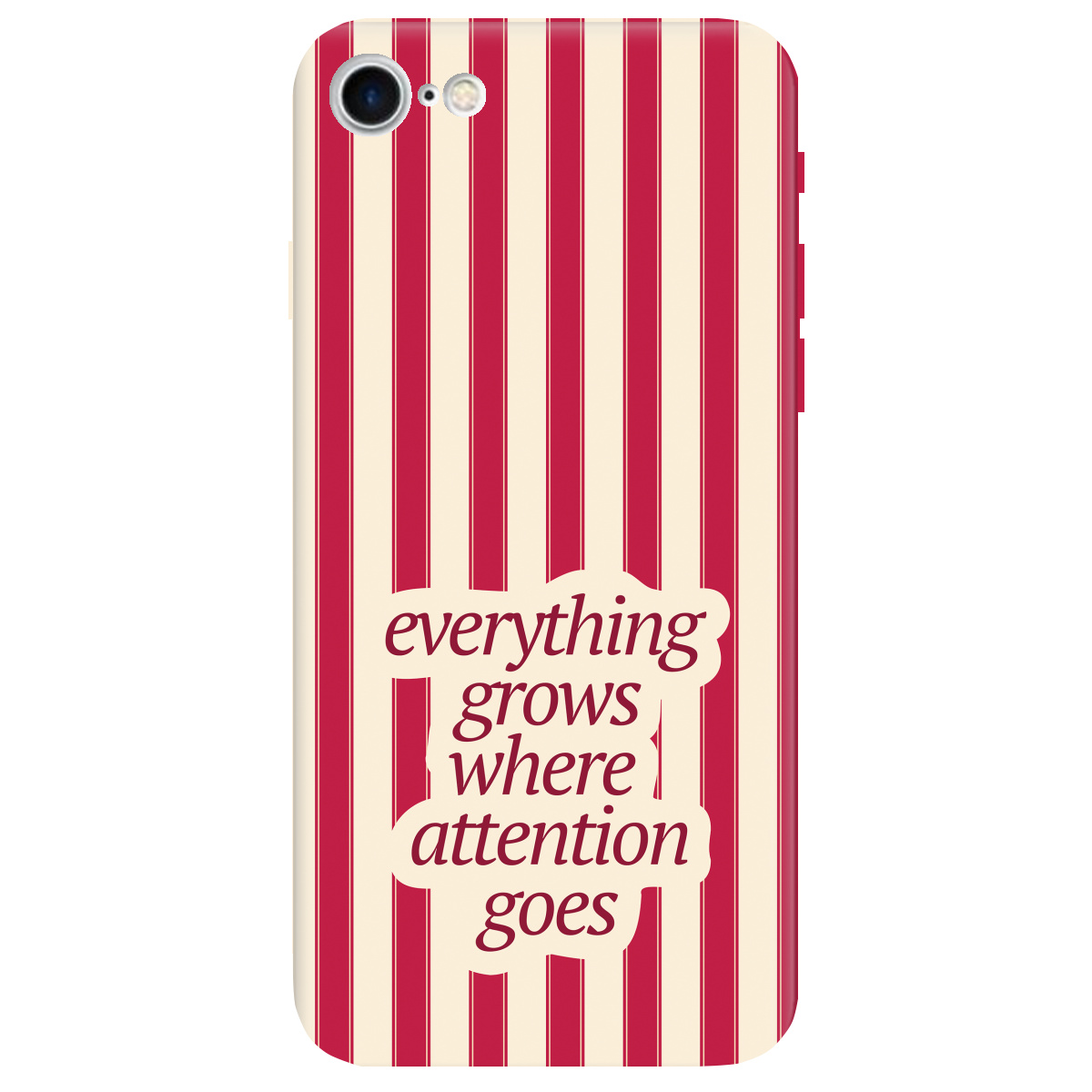 Чехол для Apple iPhone SE 2020 прозрачный Focus - Growth - фото 1 - Чехлы для телефонов