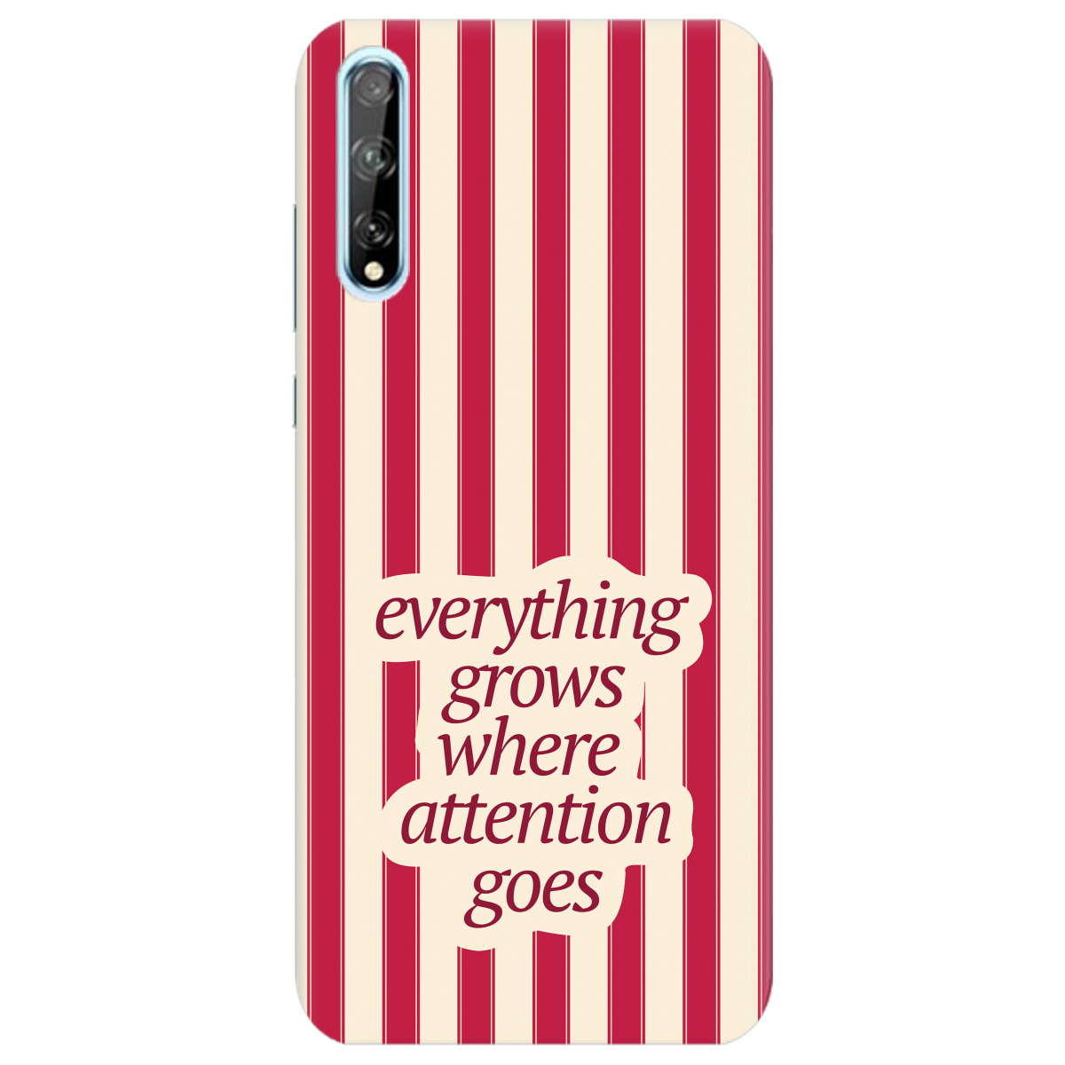 Чехол для Huawei P Smart S прозрачный Focus - Growth - фото 1 - Чехлы для телефонов