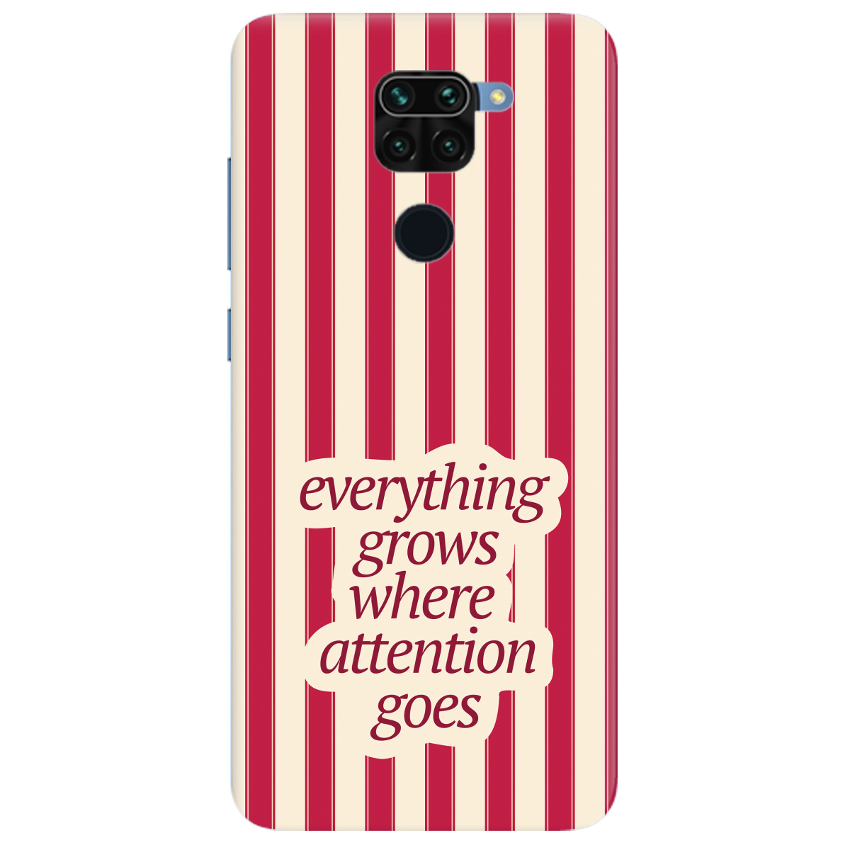 Чехол для Xiaomi Redmi Note 9 прозрачный Focus - Growth - фото 1 - Чехлы для телефонов