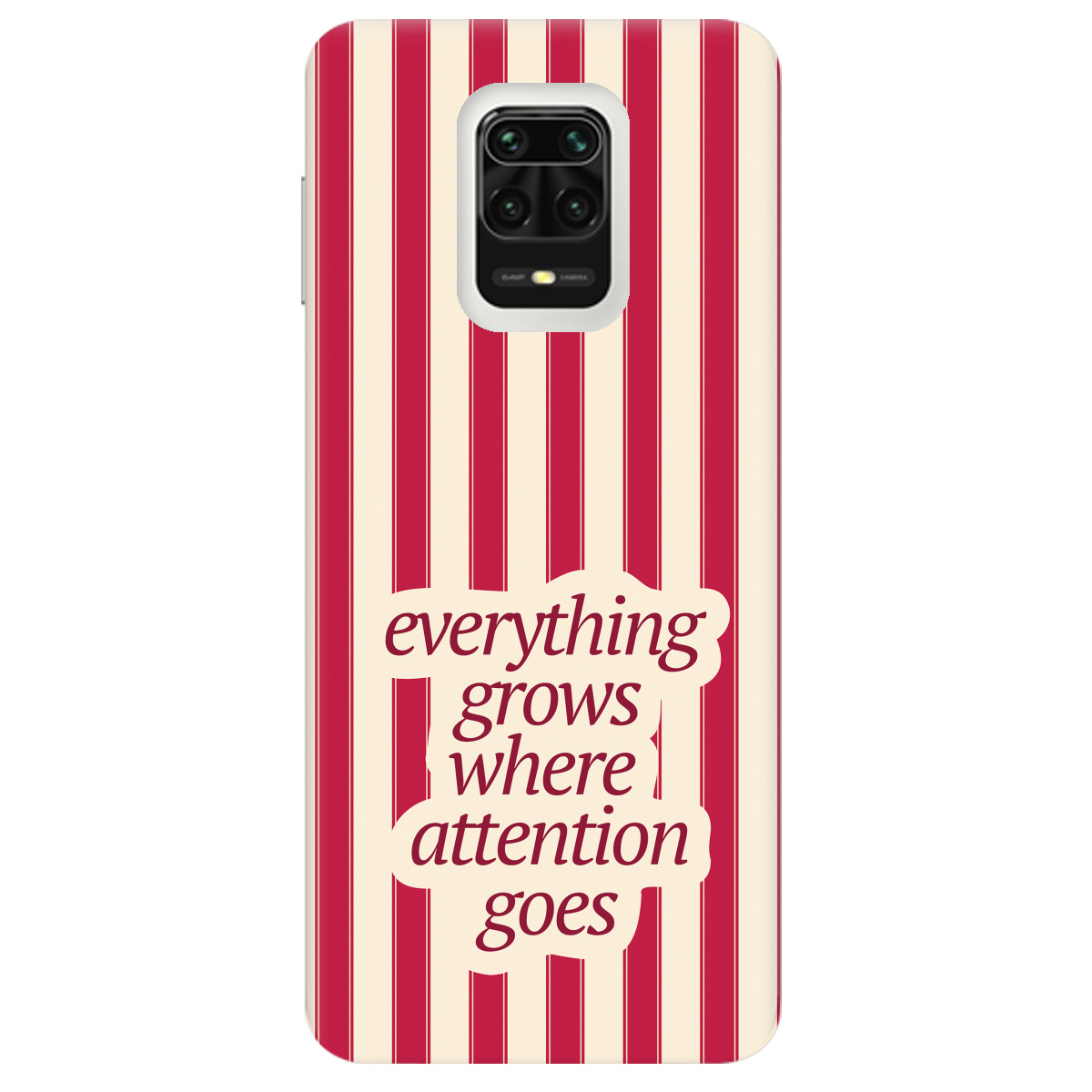 Чохол для Xiaomi Redmi Note 9s прозорий Focus - Growth - фото 1 - Чохли для телефонів