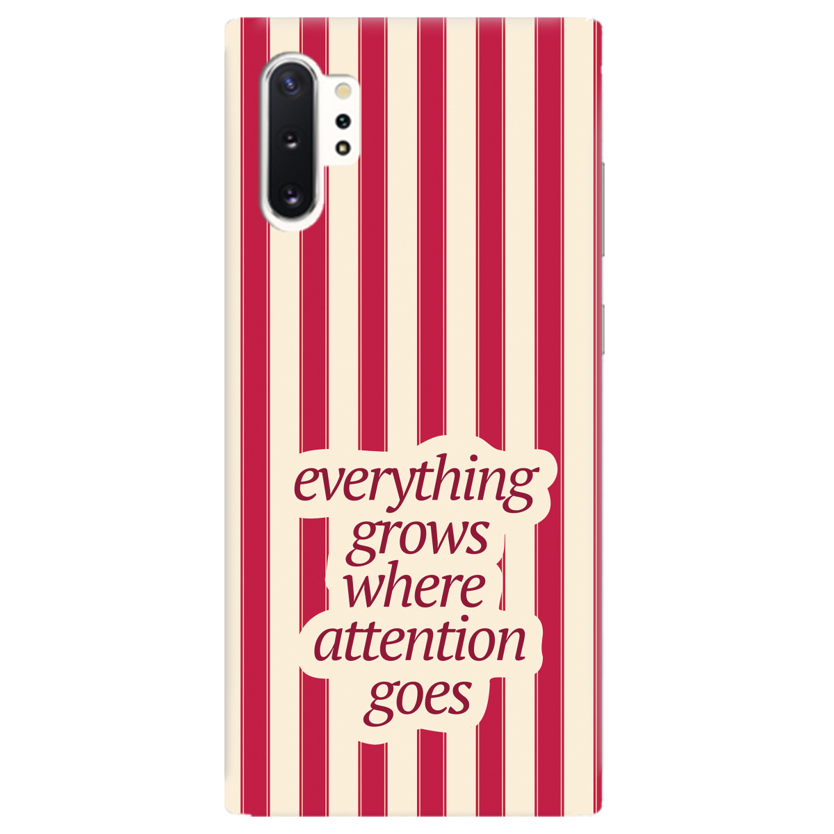 Чохол для Samsung Galaxy Note 10 Plus прозорий Focus - Growth - фото 1 - Чохли для телефонів