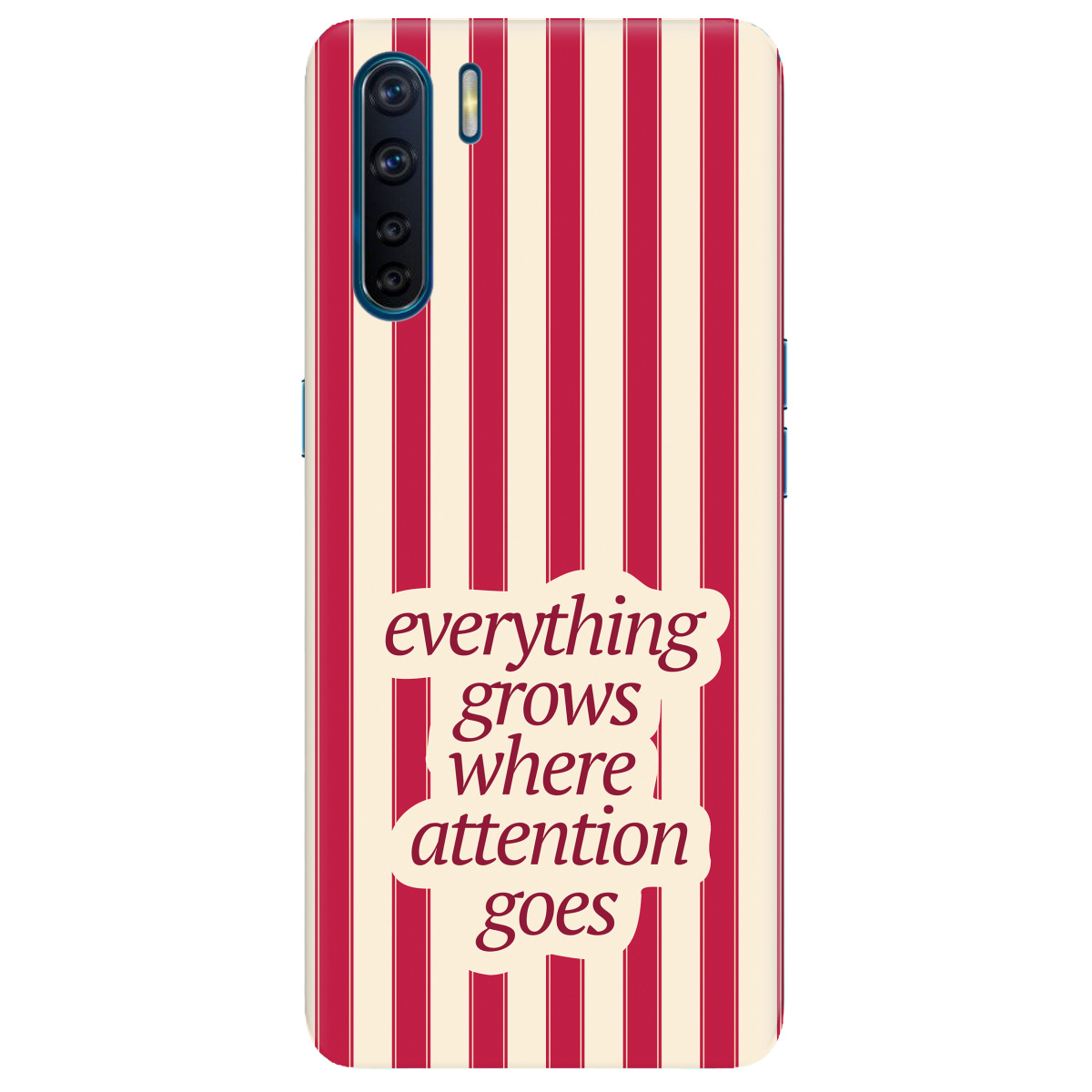 Чехол для Oppo Reno 3 прозрачный Focus - Growth - фото 1 - Чехлы для телефонов