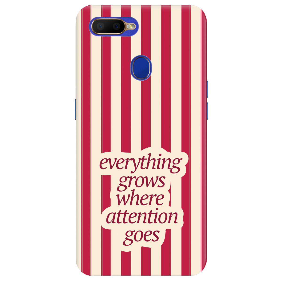 Чохол для Oppo A5s прозорий Focus - Growth - фото 1 - Чохли для телефонів