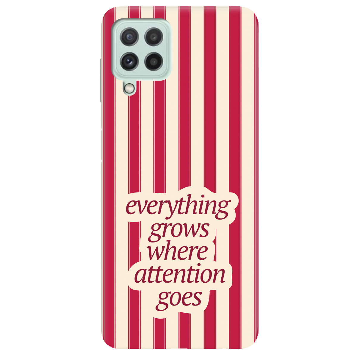 Чохол для Samsung Galaxy A22 4G прозорий Focus - Growth - фото 1 - Чохли для телефонів