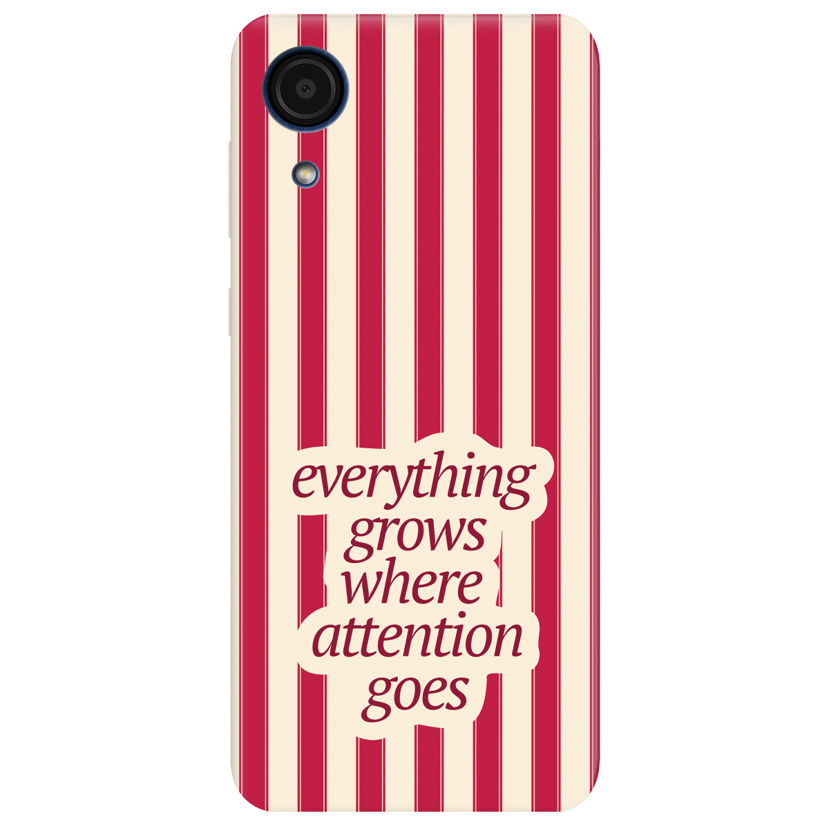 Чехол для Samsung Galaxy А03 Core прозрачный Focus - Growth - фото 1 - Чехлы для телефонов