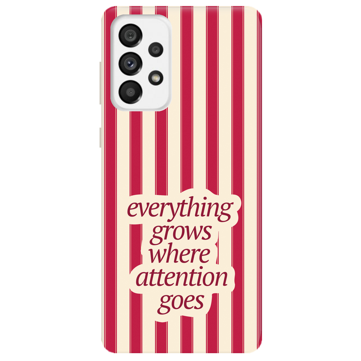 Чехол для Samsung Galaxy A73 прозрачный Focus - Growth - фото 1 - Чехлы для телефонов