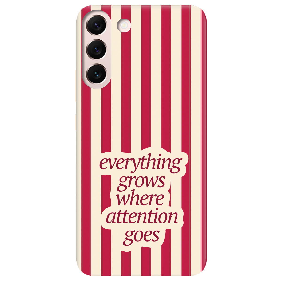 Чохол для Samsung Galaxy S22 прозорий Focus - Growth - фото 1 - Чохли для телефонів