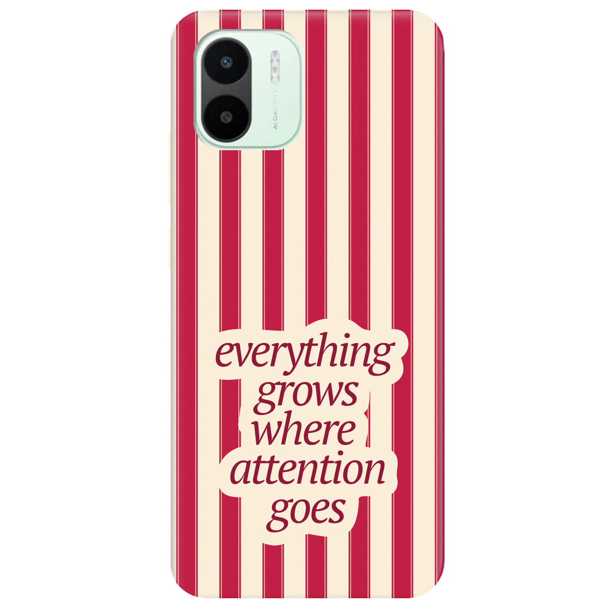 Чохол для Xiaomi Redmi A1 прозорий Focus - Growth - фото 1 - Чохли для телефонів