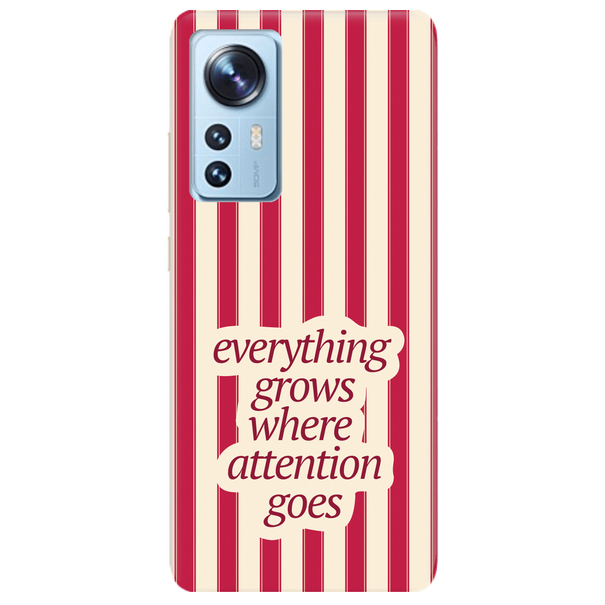 Чохол для Xiaomi 12X прозорий Focus - Growth - фото 1 - Чохли для телефонів