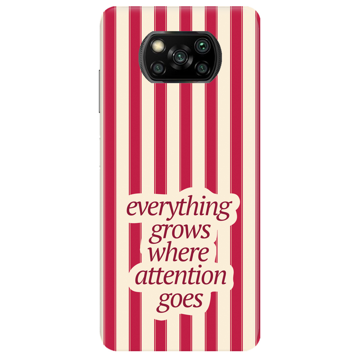 Чохол для Xiaomi Poco X3 Pro прозорий Focus - Growth - фото 1 - Чохли для телефонів