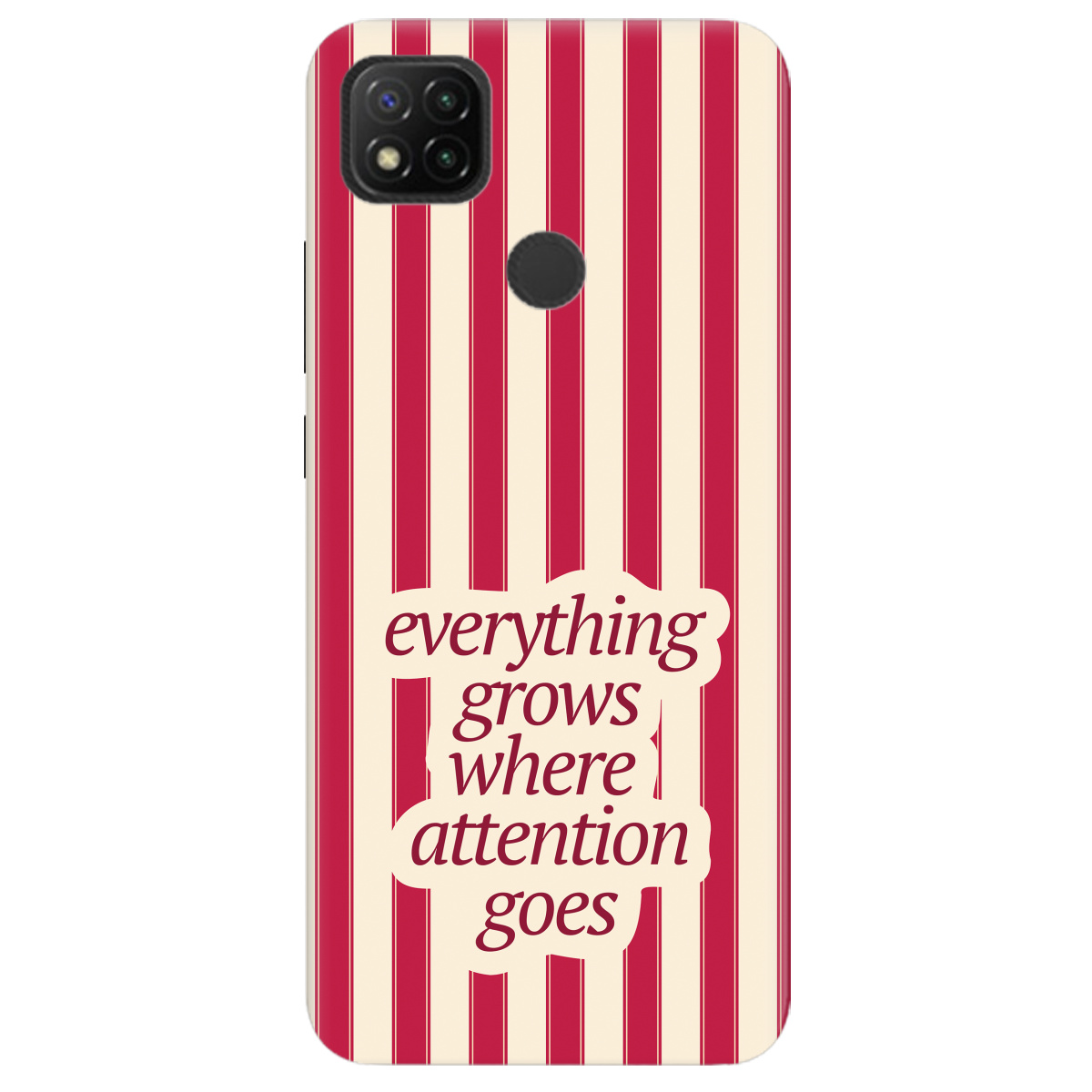 Чехол для Xiaomi Redmi 10A прозрачный Focus - Growth - фото 1 - Чехлы для телефонов