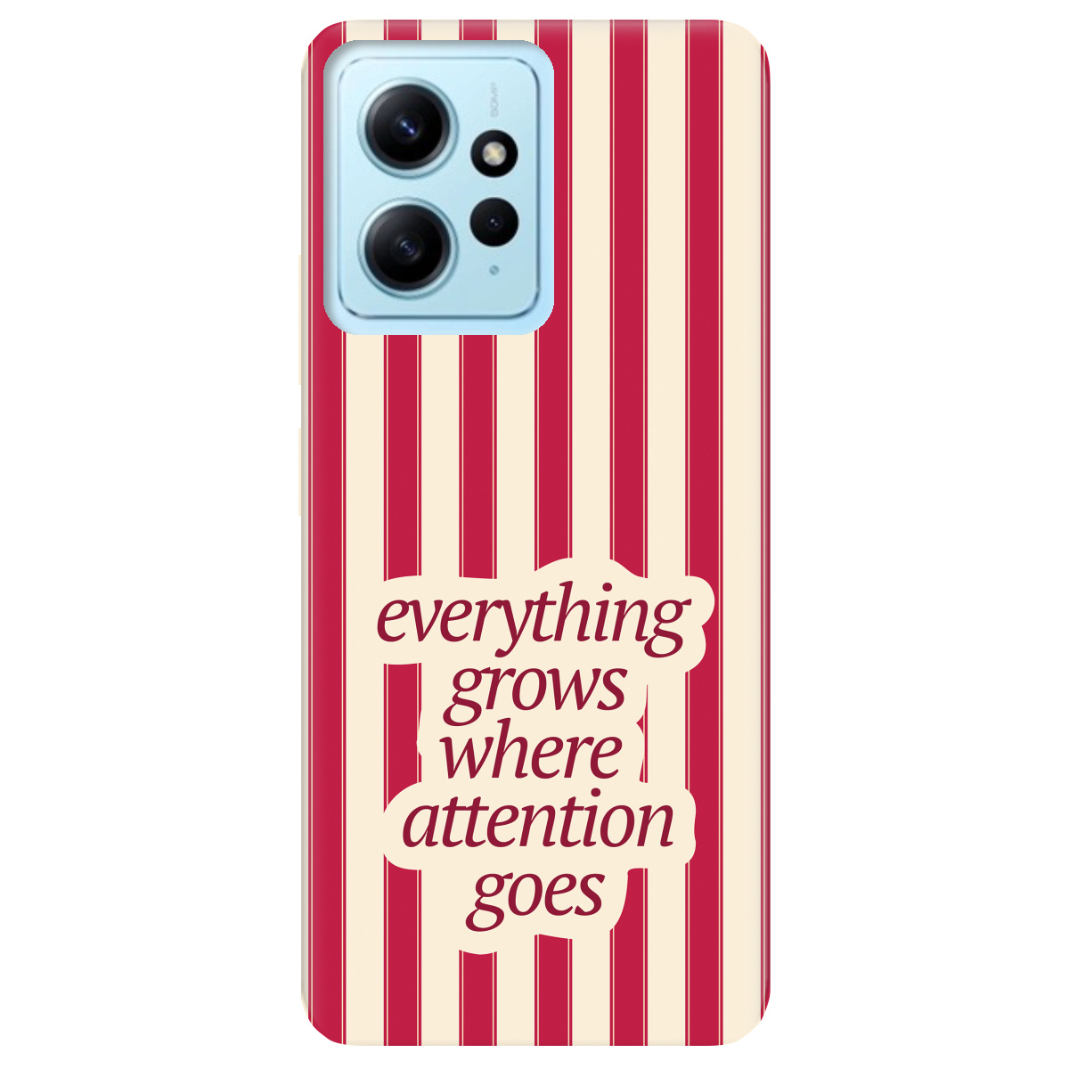 Чехол для Xiaomi Redmi Note 12 4G прозрачный Focus - Growth - фото 1 - Чехлы для телефонов