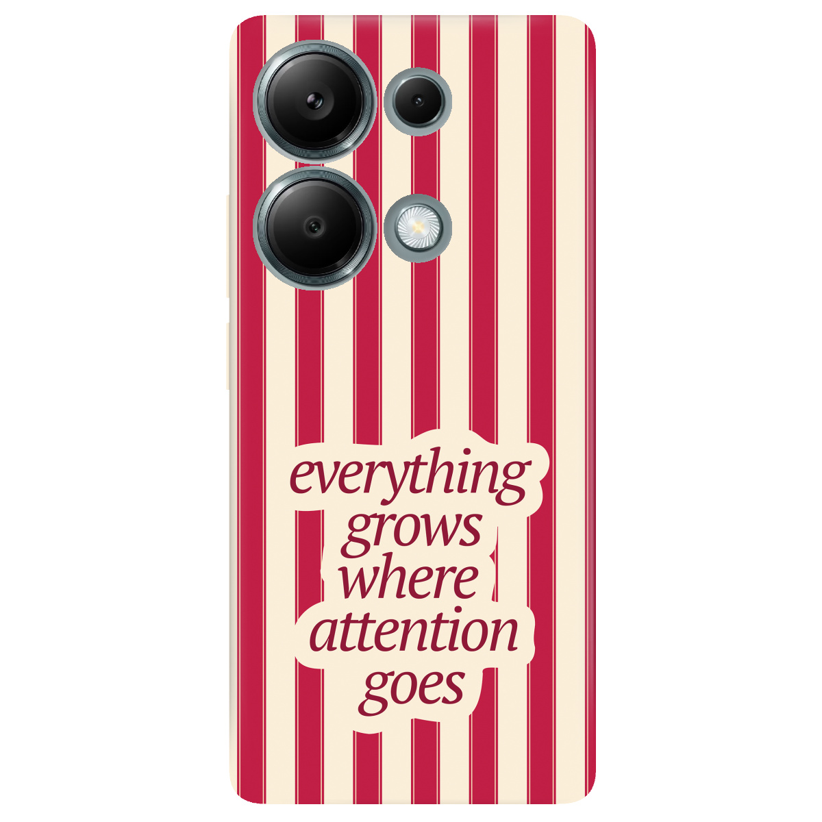 Чехол для Xiaomi Redmi Note 13 Pro 4G прозрачный Focus - Growth - фото 1 - Чехлы для телефонов