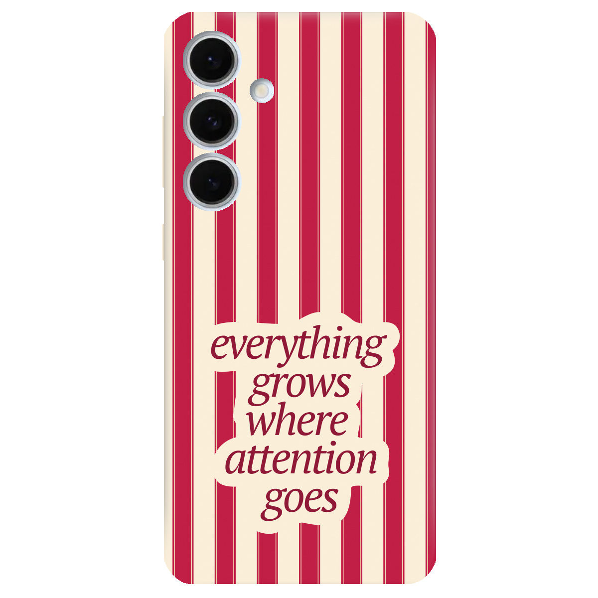 Чехол для Samsung Galaxy S24 FE прозрачный Focus - Growth - фото 1 - Чехлы для телефонов